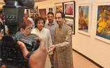 Sena chief’s photography exhibition at Jehangir Art Gallery